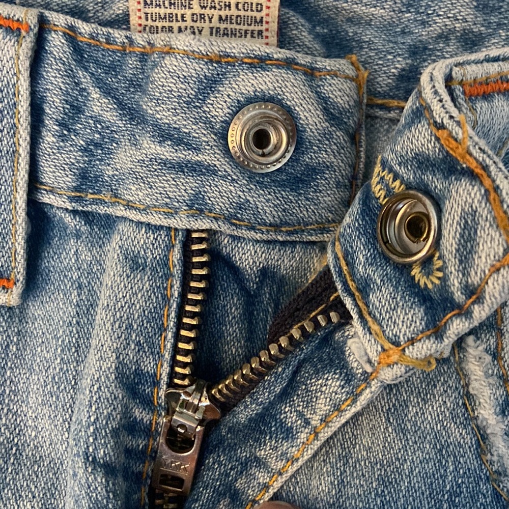 True Religion, Girls Sz 14, Distressed Skirt - Picture 3 of 6